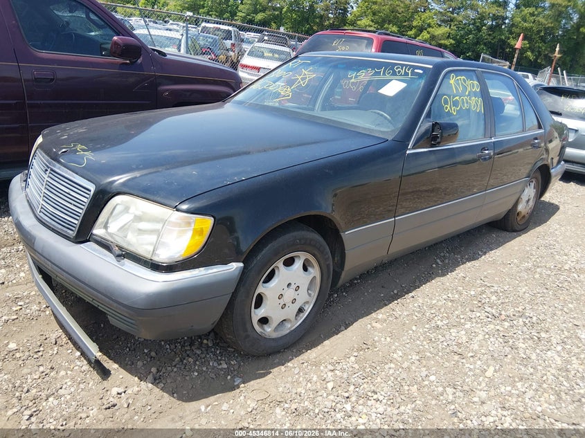 1995 Mercedes-benz S class VIN WDBGB34E1SA221568 IAAI salvage auction — LEFT REAR, Bill Of Sale (New York), sold $450 on 2026-07-14 (photo 2)