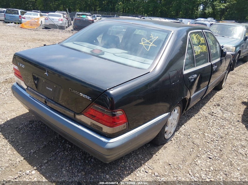 1995 Mercedes-benz S class VIN WDBGB34E1SA221568 IAAI salvage auction — LEFT REAR, Bill Of Sale (New York), sold $450 on 2026-07-14 (photo 4)