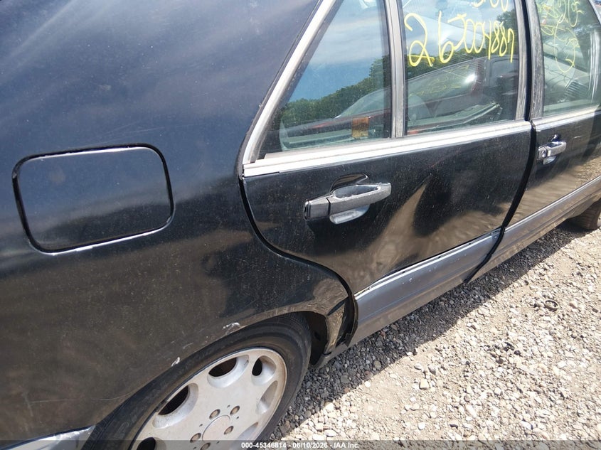 1995 Mercedes-benz S class VIN WDBGB34E1SA221568 IAAI salvage auction — LEFT REAR, Bill Of Sale (New York), sold $450 on 2026-07-14 (photo 6)