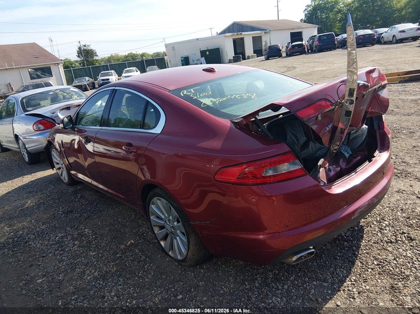 2009 Jaguar Xf VIN SAJWA06B29HR11477 IAAI salvage auction — FRONT & REAR, Bill Of Sale (New York), sold $600 on 2026-07-14 (photo 3)