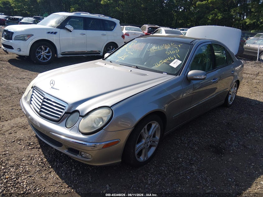 2004 Mercedes-benz E-class VIN WDBUF70J34A463573 IAAI salvage auction — FRONT & REAR, Bill Of Sale (New York), sold $400 on 2026-07-07 (photo 2)