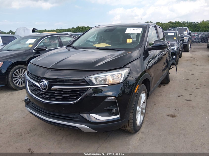 2020 Buick Encore gx VIN KL4MMBS27LB086538 IAAI salvage auction — LEFT REAR, Salvage (Ohio), sold $3,200 on 2026-07-14 (photo 2)