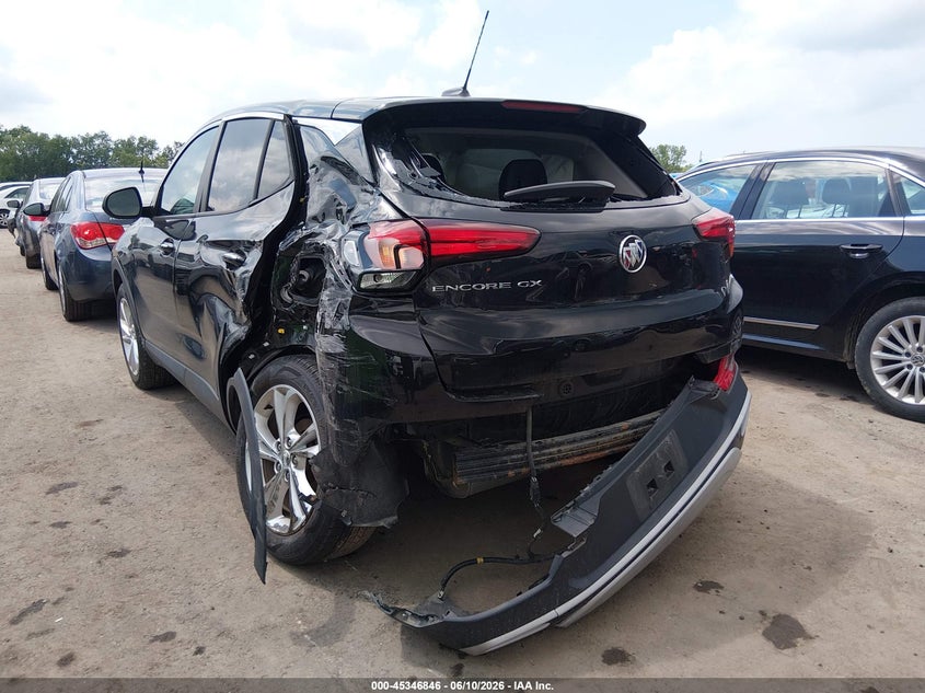2020 Buick Encore gx VIN KL4MMBS27LB086538 IAAI salvage auction — LEFT REAR, Salvage (Ohio), sold $3,200 on 2026-07-14 (photo 3)