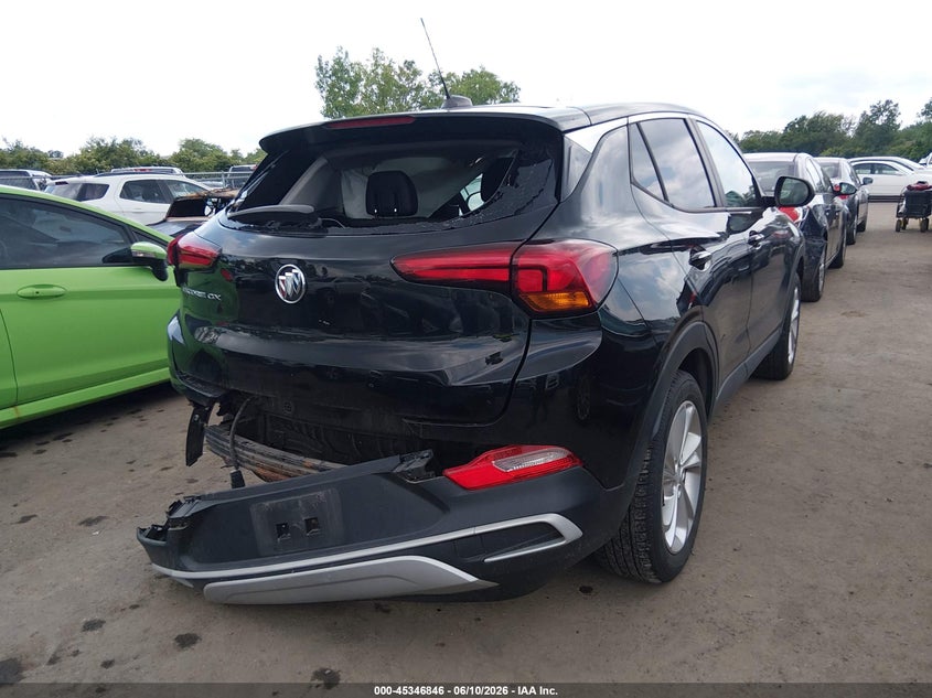 2020 Buick Encore gx VIN KL4MMBS27LB086538 IAAI salvage auction — LEFT REAR, Salvage (Ohio), sold $3,200 on 2026-07-14 (photo 4)