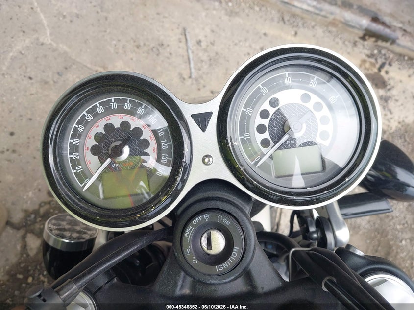 2021 Triumph motorcycle Speed twin VIN SMTD54HF7MTAD9191 IAAI salvage auction — SIDE, Salvage - Greater Than 75% (Maryland), sold $25 on 2026-07-28 (photo 7)