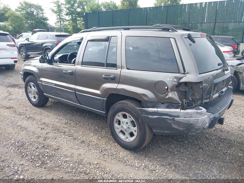 1999 Jeep Grand cherokee VIN 1J4GW58N8XC623167 IAAI salvage auction — REAR END, Mv-907A (New York), sold $400 on 2026-07-11 (photo 3)