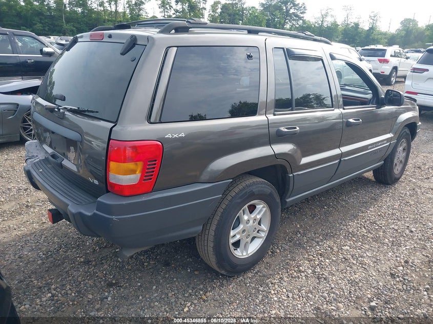 1999 Jeep Grand cherokee VIN 1J4GW58N8XC623167 IAAI salvage auction — REAR END, Mv-907A (New York), sold $400 on 2026-07-11 (photo 4)