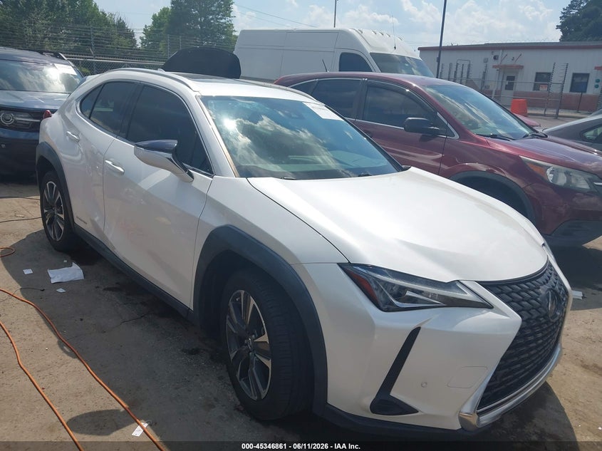 2020 Lexus Ux VIN JTHP9JBH1L2021072 IAAI salvage auction — FRONT END, Salvage (North Carolina), sold $9,050 on 2026-07-20 (photo 1)