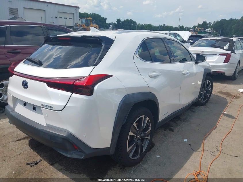 2020 Lexus Ux VIN JTHP9JBH1L2021072 IAAI salvage auction — FRONT END, Salvage (North Carolina), sold $9,050 on 2026-07-20 (photo 4)