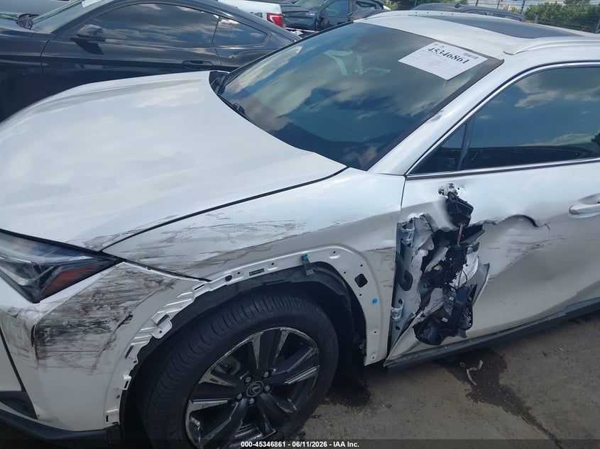 2020 Lexus Ux VIN JTHP9JBH1L2021072 IAAI salvage auction — FRONT END, Salvage (North Carolina), sold $9,050 on 2026-07-20 (photo 6)
