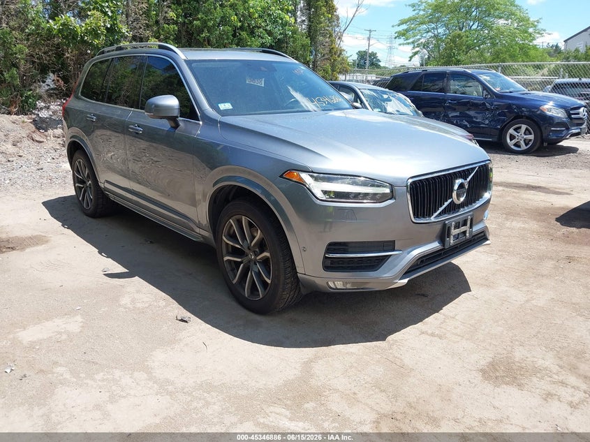 2017 Volvo Xc90 VIN YV4A22PK9H1157076 IAAI salvage auction — ELECTRICAL, Salvage (Massachusetts), sold $3,750 on 2026-07-18 (photo 1)
