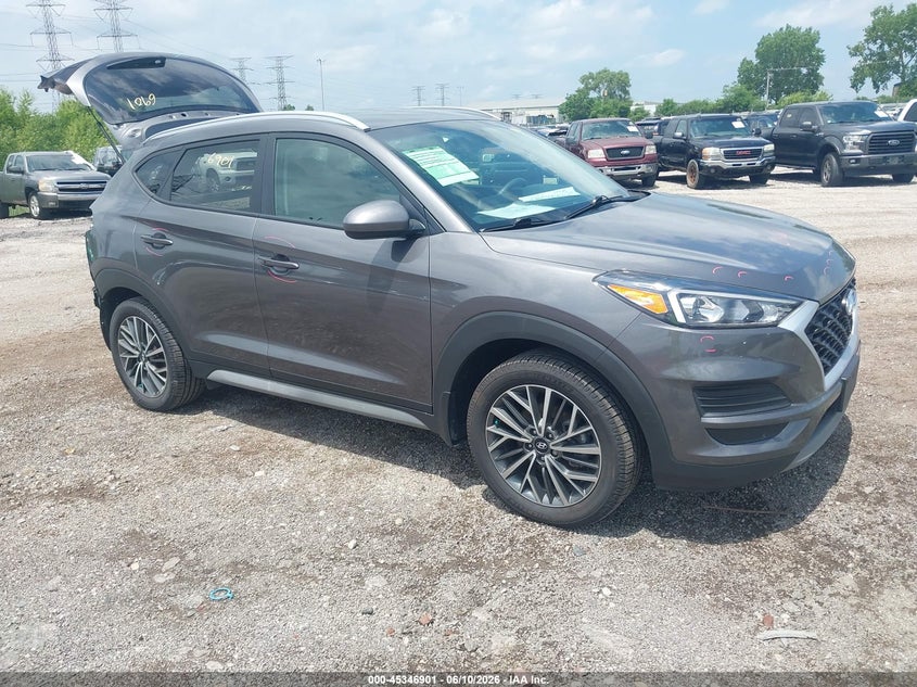 2020 Hyundai Tucson VIN KM8J3CAL0LU278105 IAAI salvage auction — FRONT & REAR, Salvage (Illinois), sold $4,450 on 2026-07-09 (photo 1)