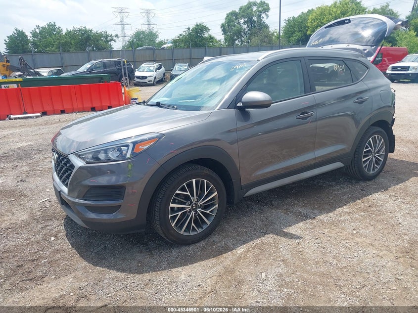2020 Hyundai Tucson VIN KM8J3CAL0LU278105 IAAI salvage auction — FRONT & REAR, Salvage (Illinois), sold $4,450 on 2026-07-09 (photo 2)