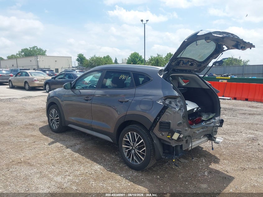 2020 Hyundai Tucson VIN KM8J3CAL0LU278105 IAAI salvage auction — FRONT & REAR, Salvage (Illinois), sold $4,450 on 2026-07-09 (photo 3)