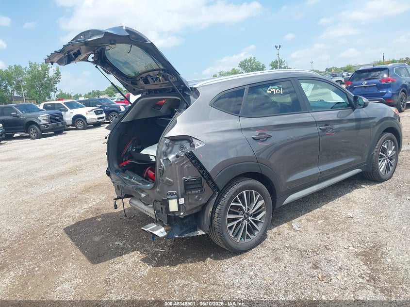 2020 Hyundai Tucson VIN KM8J3CAL0LU278105 IAAI salvage auction — FRONT & REAR, Salvage (Illinois), sold $4,450 on 2026-07-09 (photo 4)