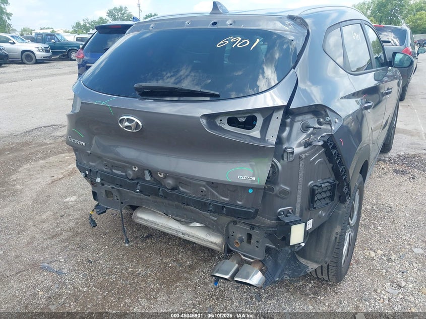 2020 Hyundai Tucson VIN KM8J3CAL0LU278105 IAAI salvage auction — FRONT & REAR, Salvage (Illinois), sold $4,450 on 2026-07-09 (photo 6)