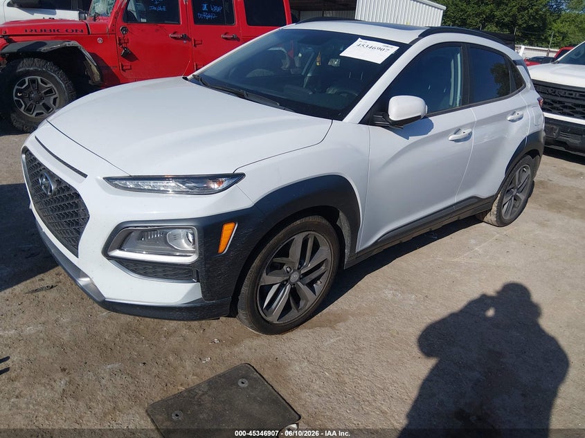 2018 Hyundai Kona VIN KM8K33A50JU098884 IAAI salvage auction — NORMAL WEAR, Clear - Public Restricted (Oklahoma), sold $1,500 on 2026-07-08 (photo 2)