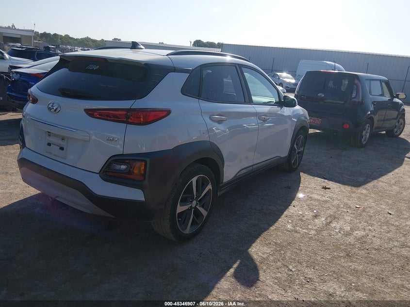 2018 Hyundai Kona VIN KM8K33A50JU098884 IAAI salvage auction — NORMAL WEAR, Clear - Public Restricted (Oklahoma), sold $1,500 on 2026-07-08 (photo 4)
