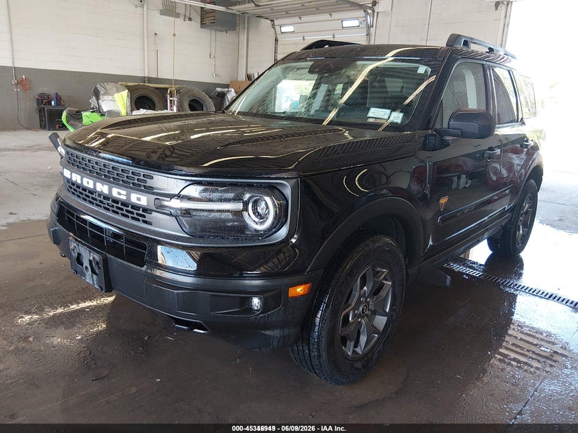 2021 Ford Bronco sport VIN 3FMCR9D97MRB17639 IAAI salvage auction — NORMAL WEAR, Sf97 (New York), sold $14,100 on 2026-08-20 (photo 2)