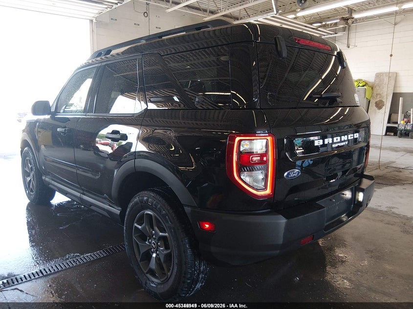 2021 Ford Bronco sport VIN 3FMCR9D97MRB17639 IAAI salvage auction — NORMAL WEAR, Sf97 (New York), sold $14,100 on 2026-08-20 (photo 3)