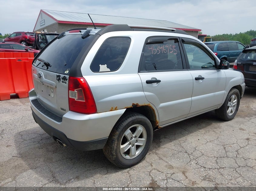 2010 Kia Sportage VIN KNDKGCA30A7723547 IAAI salvage auction — NORMAL WEAR, Original (Maine), sold $325 on 2026-07-27 (photo 4)