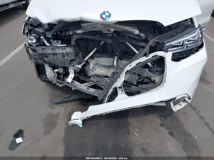2024 BMW X3 VIN WBX57DP07RN276838 IAAI salvage auction — FRONT END, Salvage Title, sold $12,800 on 2026-07-22 (photo 6)