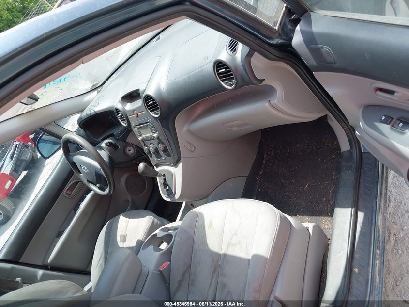 2009 Kia Rondo VIN KNAFG528297284996 IAAI salvage auction — FRONT END, Clear (Virginia), sold $350 on 2026-07-07 (photo 5)