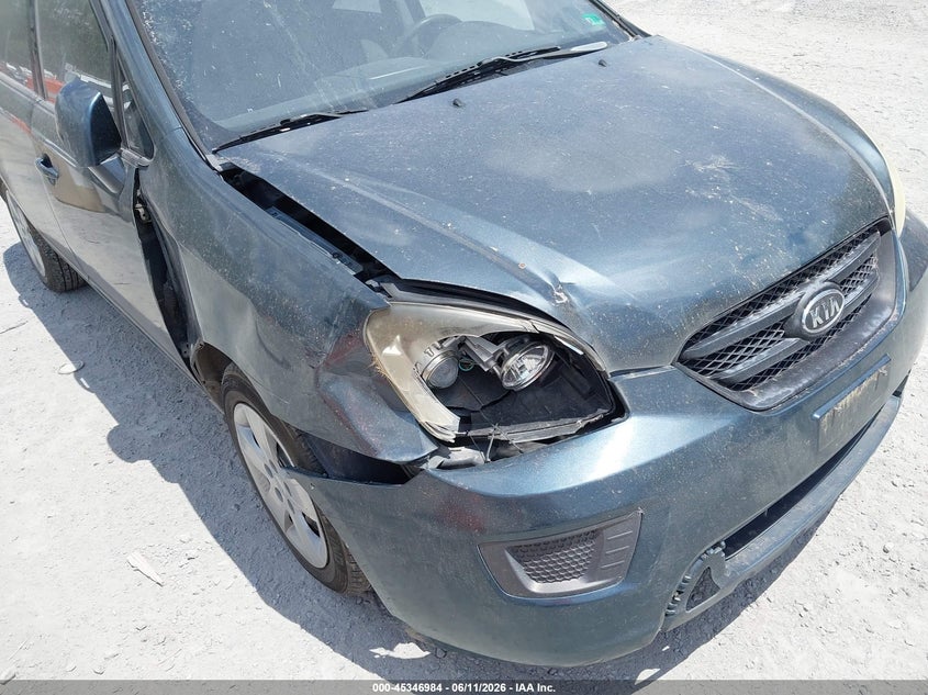 2009 Kia Rondo VIN KNAFG528297284996 IAAI salvage auction — FRONT END, Clear (Virginia), sold $350 on 2026-07-07 (photo 6)