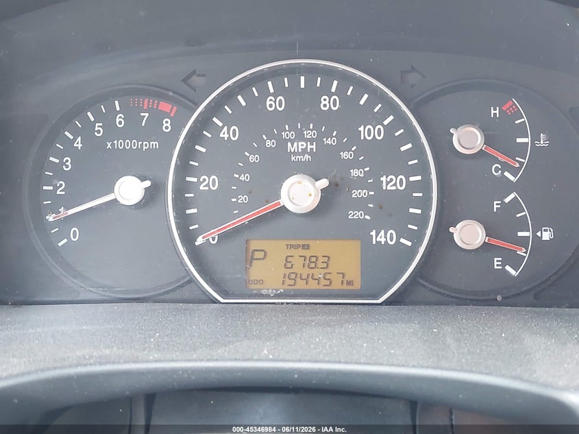 2009 Kia Rondo VIN KNAFG528297284996 IAAI salvage auction — FRONT END, Clear (Virginia), sold $350 on 2026-07-07 (photo 7)