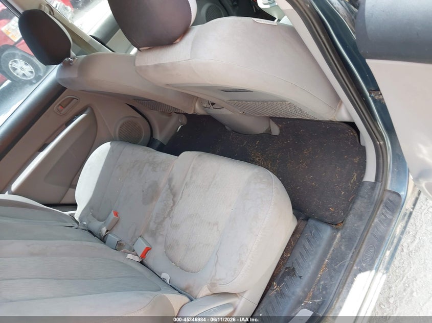 2009 Kia Rondo VIN KNAFG528297284996 IAAI salvage auction — FRONT END, Clear (Virginia), sold $350 on 2026-07-07 (photo 8)