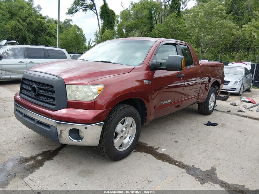 2007 Toyota Tundra VIN 5TFRV54107X012871 IAAI salvage auction — REAR END, Salvage (Kansas), sold $525 on 2026-07-29 (photo 2)