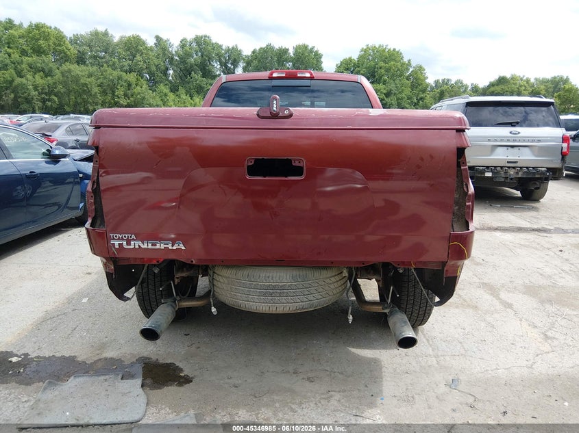 2007 Toyota Tundra VIN 5TFRV54107X012871 IAAI salvage auction — REAR END, Salvage (Kansas), sold $525 on 2026-07-29 (photo 6)