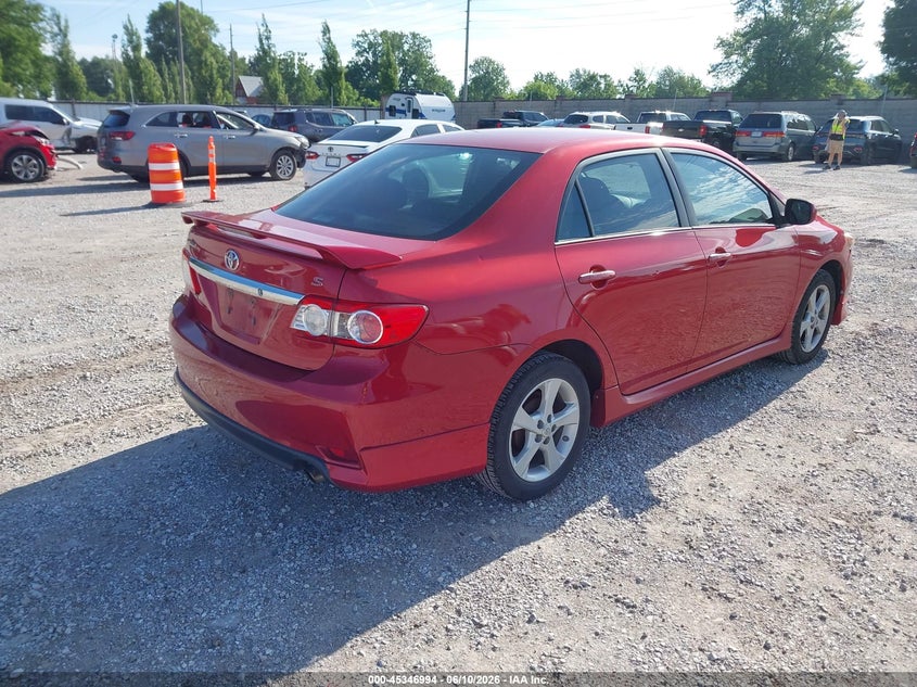 2013 Toyota Corolla VIN 5YFBU4EE4DP128875 IAAI salvage auction — LEFT SIDE, Salvage (Missouri), sold $2,100 on 2026-07-06 (photo 4)