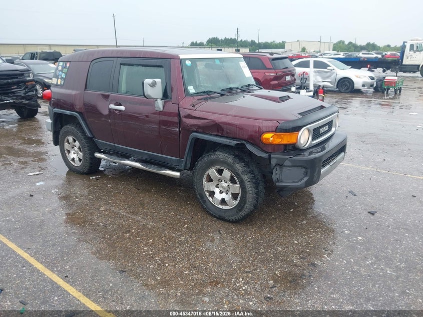 2007 Toyota Fj cruiser VIN JTEBU11F770073572 IAAI salvage auction — RIGHT FRONT, Original (Texas), sold $4,100 on 2026-08-01 (photo 1)