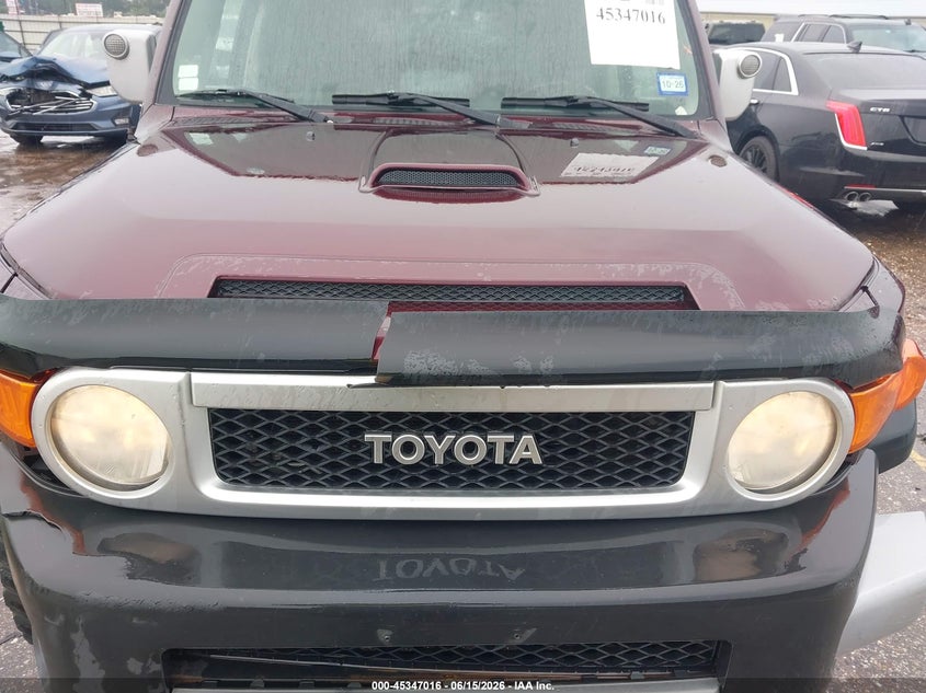 2007 Toyota Fj cruiser VIN JTEBU11F770073572 IAAI salvage auction — RIGHT FRONT, Original (Texas), sold $4,100 on 2026-08-01 (photo 6)