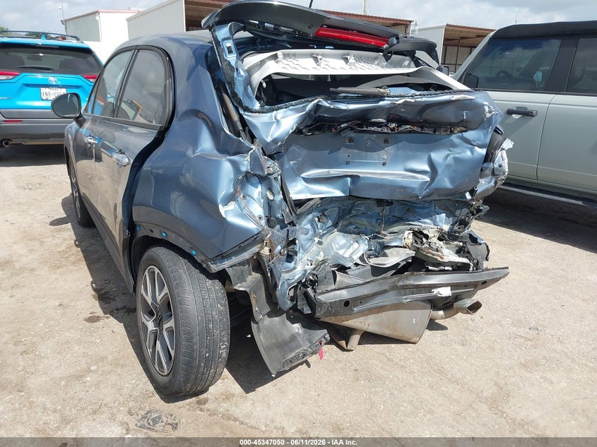 2017 Fiat 500x VIN ZFBCFXCB4HP607378 IAAI salvage auction — REAR END, Salvage (Texas), sold $600 on 2026-08-01 (photo 6)