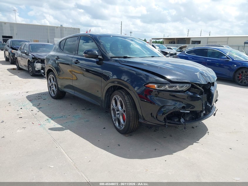 2024 Alfa romeo Tonale VIN ZASPATDWXR3042333 IAAI salvage auction — FRONT END, Original (Texas), sold $12,200 on 2026-08-13 (photo 1)