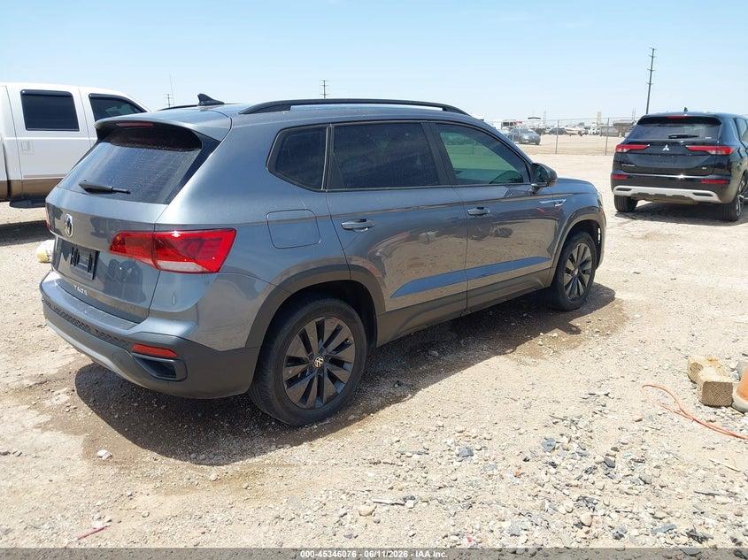 2024 Volkswagen Taos VIN 3VV5X7B22RM069504 IAAI salvage auction — HAIL, Original (Texas), sold $7,850 on 2026-09-08 (photo 4)