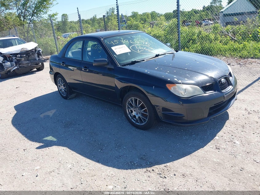 2007 Subaru Impreza VIN JF1GD61697H507537 IAAI salvage auction — NORMAL WEAR, Clear-Endorsement (Wisconsin), sold $325 on 2026-07-14 (photo 1)