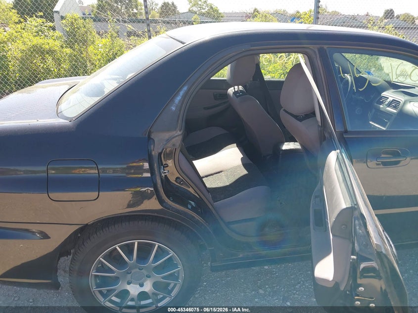 2007 Subaru Impreza VIN JF1GD61697H507537 IAAI salvage auction — NORMAL WEAR, Clear-Endorsement (Wisconsin), sold $325 on 2026-07-14 (photo 8)
