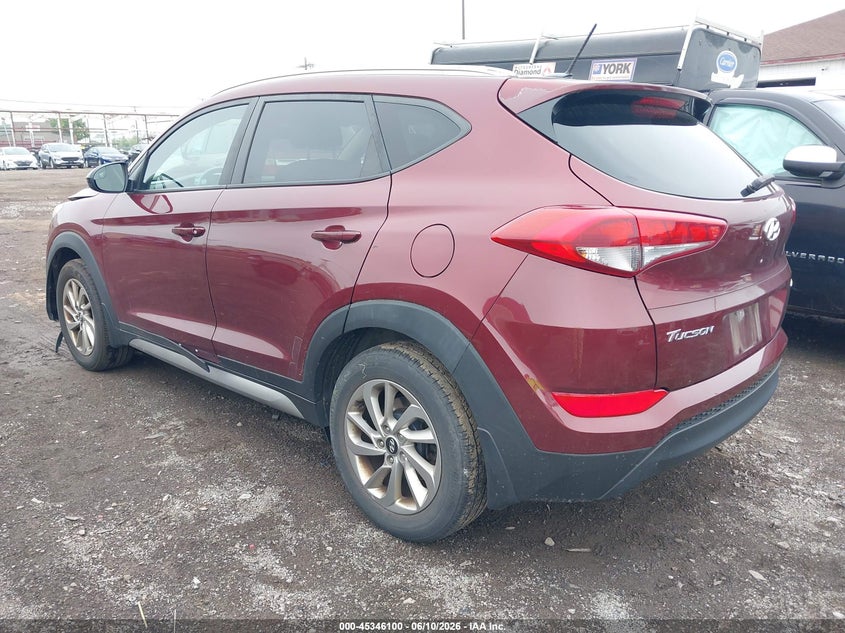 2017 Hyundai Tucson VIN KM8J3CA49HU316317 IAAI salvage auction — FRONT END, Mv-907A (New York), sold $2,600 on 2026-07-15 (photo 3)