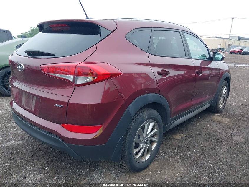2017 Hyundai Tucson VIN KM8J3CA49HU316317 IAAI salvage auction — FRONT END, Mv-907A (New York), sold $2,600 on 2026-07-15 (photo 4)