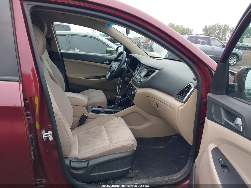 2017 Hyundai Tucson VIN KM8J3CA49HU316317 IAAI salvage auction — FRONT END, Mv-907A (New York), sold $2,600 on 2026-07-15 (photo 5)