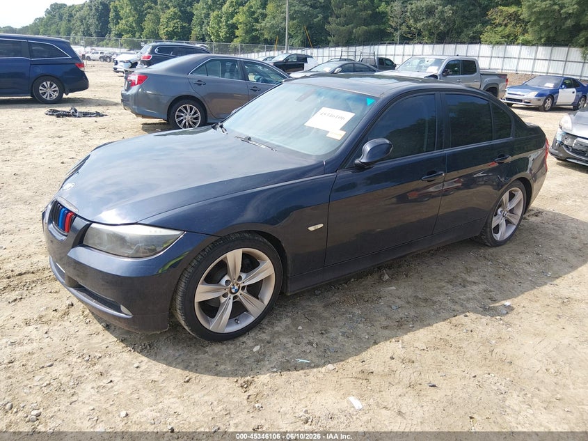 2008 BMW 3 series VIN WBAVA37568NL58334 IAAI salvage auction — FRONT END, Salvage (Georgia), sold $400 on 2026-07-16 (photo 2)