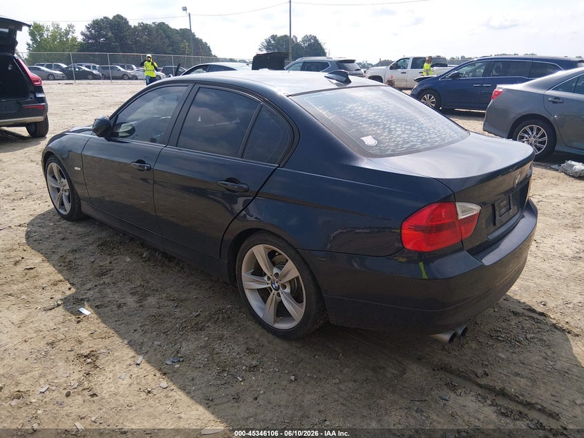 2008 BMW 3 series VIN WBAVA37568NL58334 IAAI salvage auction — FRONT END, Salvage (Georgia), sold $400 on 2026-07-16 (photo 3)