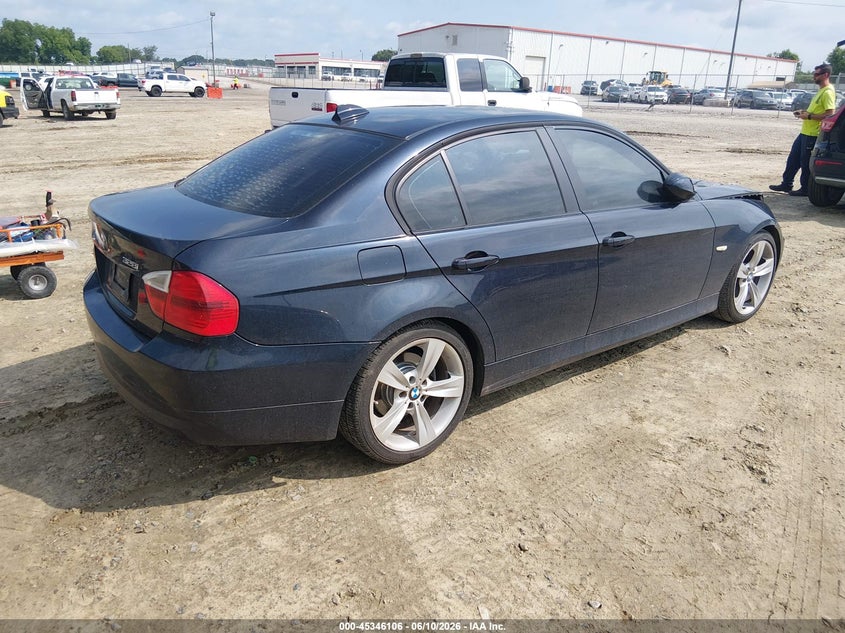 2008 BMW 3 series VIN WBAVA37568NL58334 IAAI salvage auction — FRONT END, Salvage (Georgia), sold $400 on 2026-07-16 (photo 4)