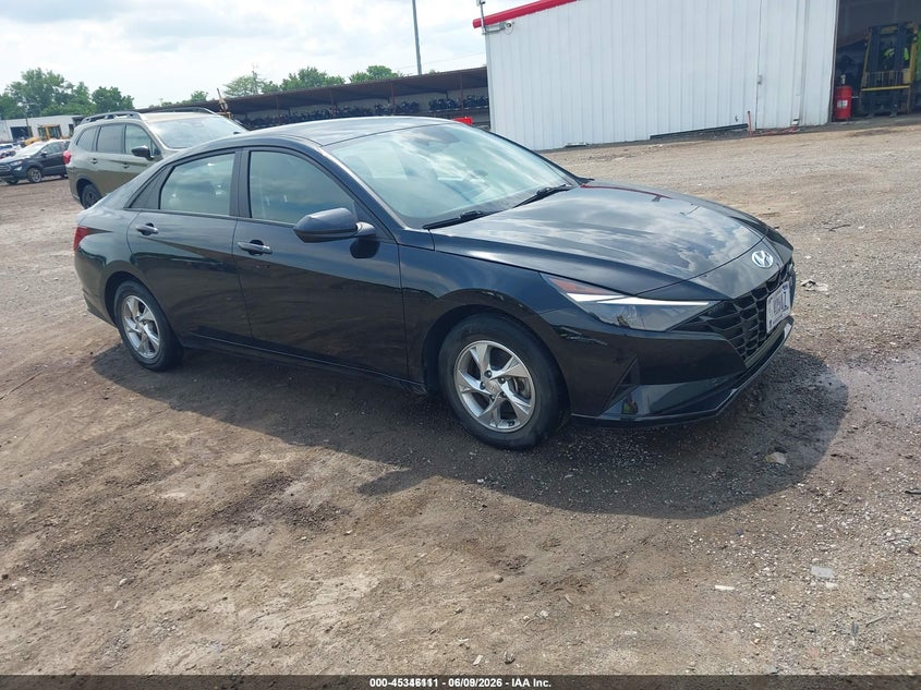 2023 Hyundai Elantra VIN KMHLL4AG9PU561481 IAAI salvage auction — LEFT SIDE, Sf97 (Ohio), sold $6,600 on 2026-07-15 (photo 1)