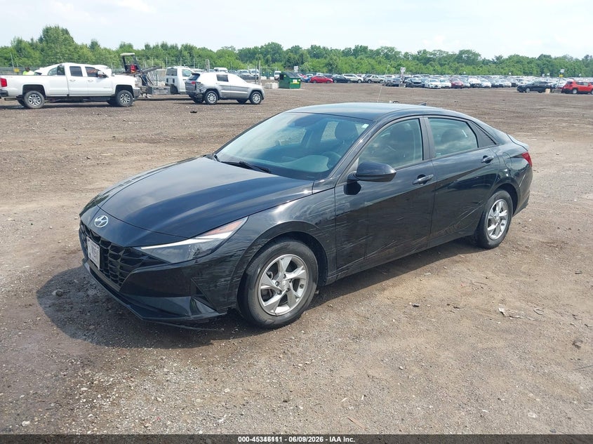2023 Hyundai Elantra VIN KMHLL4AG9PU561481 IAAI salvage auction — LEFT SIDE, Sf97 (Ohio), sold $6,600 on 2026-07-15 (photo 2)