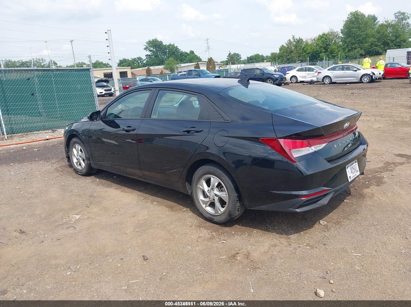 2023 Hyundai Elantra VIN KMHLL4AG9PU561481 IAAI salvage auction — LEFT SIDE, Sf97 (Ohio), sold $6,600 on 2026-07-15 (photo 3)