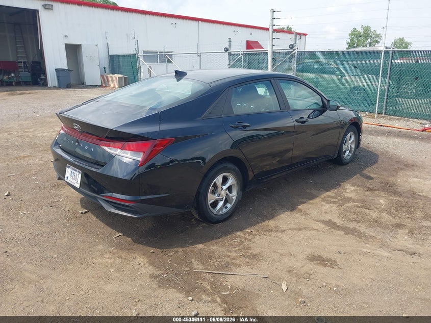 2023 Hyundai Elantra VIN KMHLL4AG9PU561481 IAAI salvage auction — LEFT SIDE, Sf97 (Ohio), sold $6,600 on 2026-07-15 (photo 4)